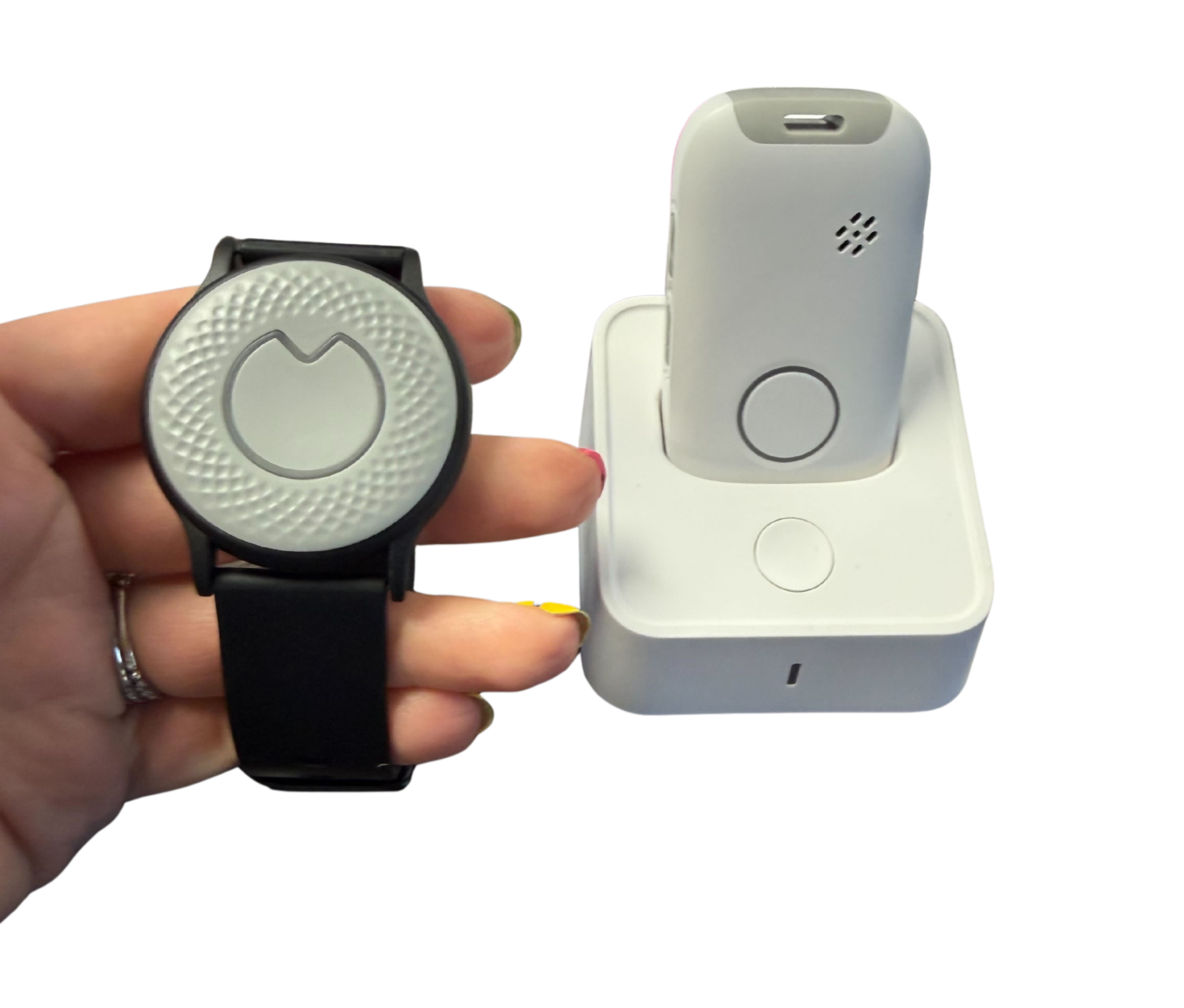 Sentinel device in hand